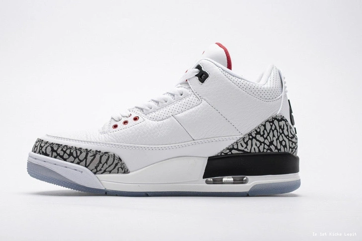 Throw White Line 3 Cement  Free 923096-101 Jordan Retro 0122